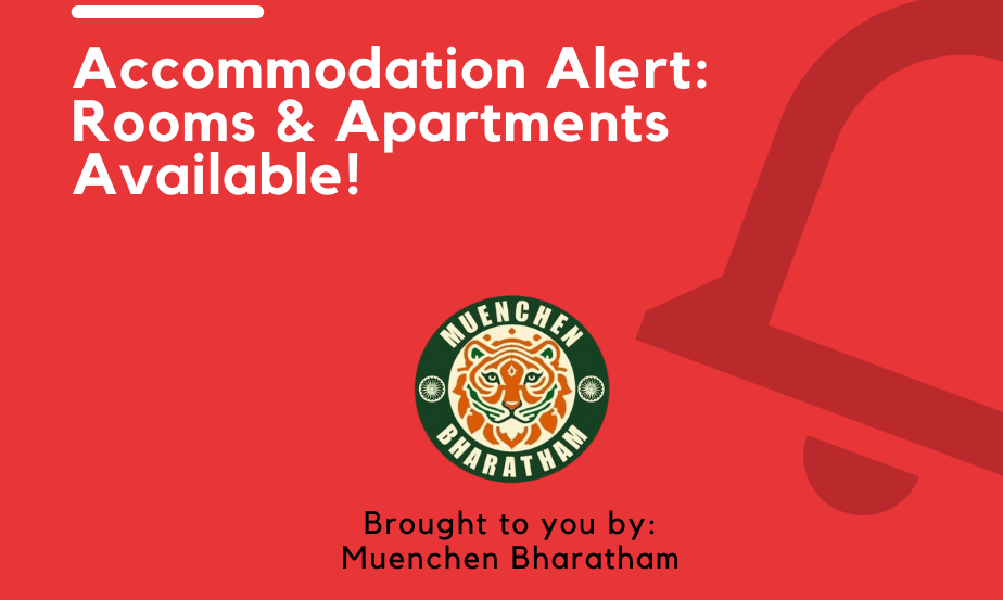 Weekly Accommodation Listings – Muenchen Bharatham🏠